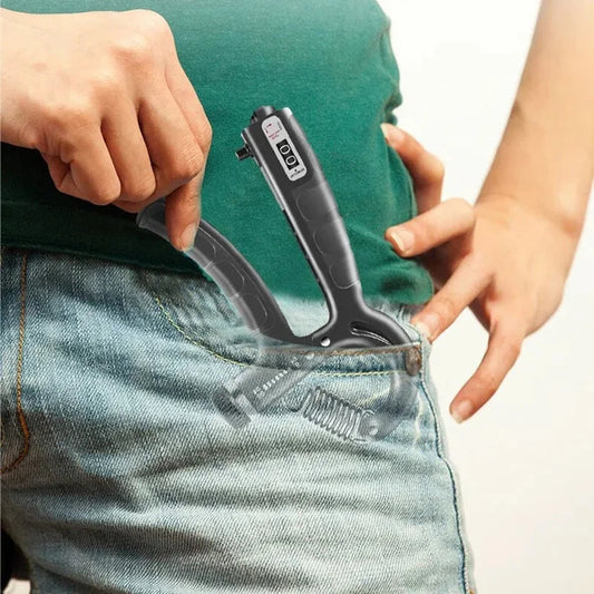 Adjustable Hand Grip Power Exerciser Forearm Wrist Strengthener Gripper With Counter