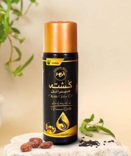 Kushta Herbal Hair Oil | Hair Growth Oil For Long And Healthy Hair – 120ml